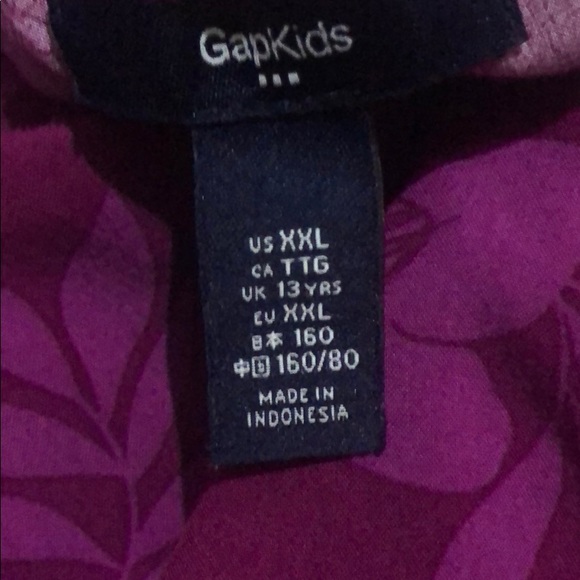 Gap layered purple jumpsuit - Picture 2 of 2